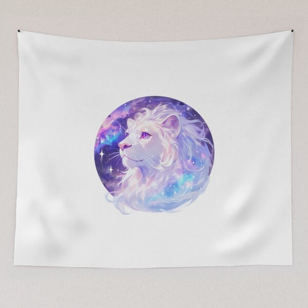 Item preview, Aesthetic White Lion designed and sold by SMARTKIT  DESIGNAGENCY.