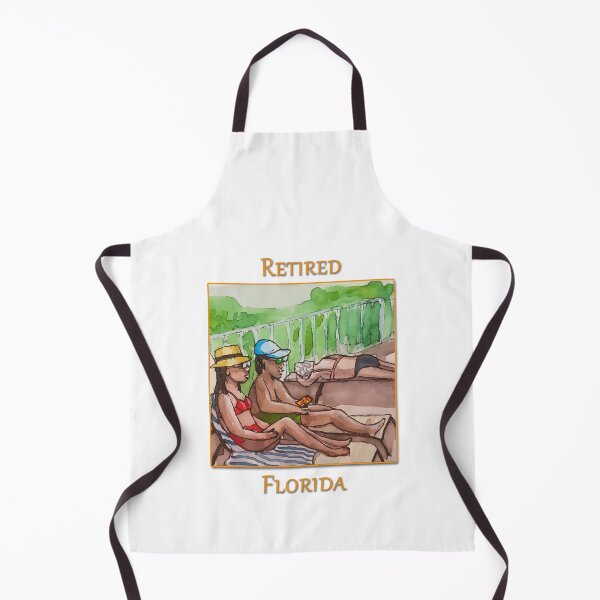 Item preview, Retired in Florida sitting by the pool designed and sold by welshdesigns.