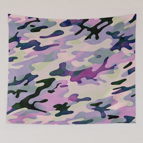 Item preview, Pastel Camouflage Pattern - Unique Camo Design designed and sold by SportyAndArtful.