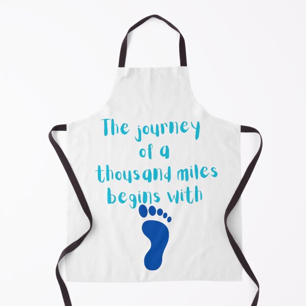 Item preview, The Journey of a thousand miles begins  designed and sold by RainsQuillMask.