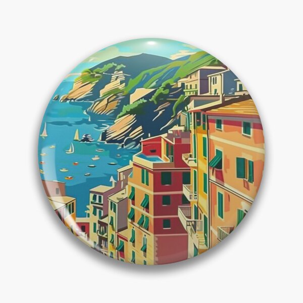 Item preview, Corniglia Travel Poster, Perfect Gift for Travel Enthusiasts, Vintage Style Wall Art,Italy Wall art for home decor, Corniglia print. designed and sold by Thegalleryshop1.