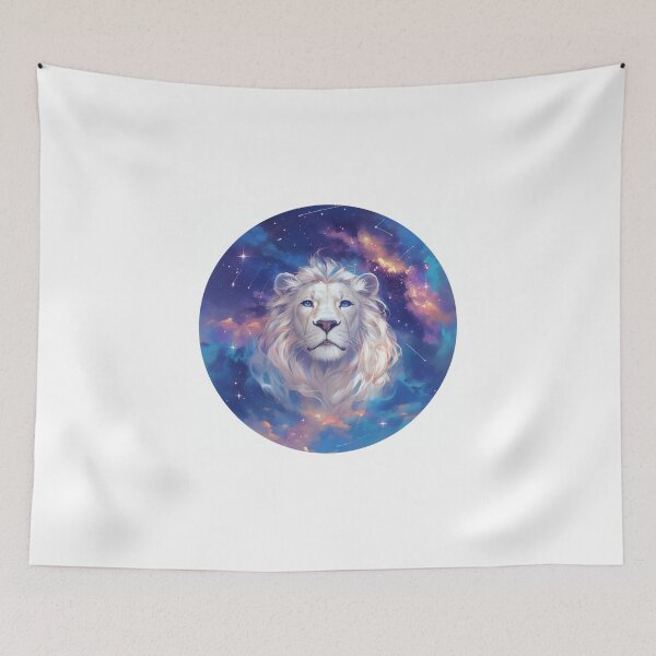 Item preview, Aesthetic White Lion designed and sold by SMARTKIT  DESIGNAGENCY.