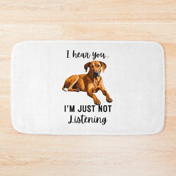 Item preview, Stubborn Rhodesian Ridgeback Not Listening designed and sold by Fredster1966.