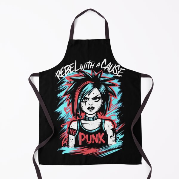 Item preview, Blue-Haired Rebel Fighting for Change designed and sold by SplashTastic.