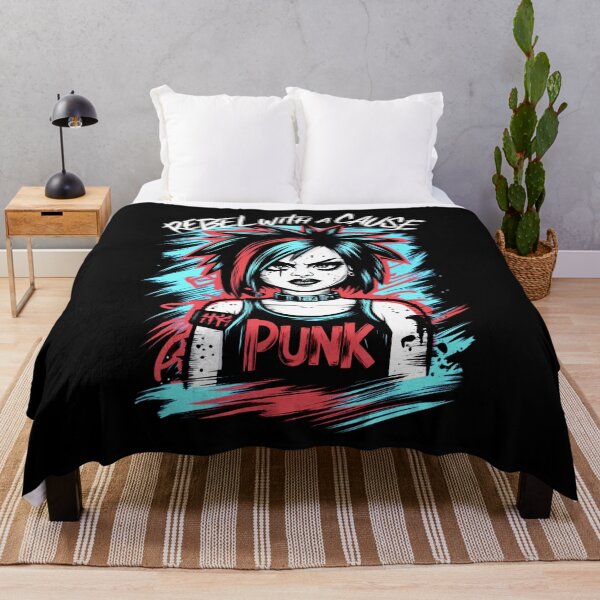 Item preview, Blue-Haired Rebel Fighting for Change designed and sold by SplashTastic.