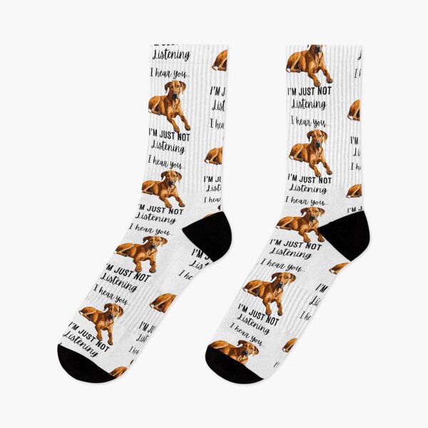 Item preview, Stubborn Rhodesian Ridgeback Not Listening designed and sold by Fredster1966.