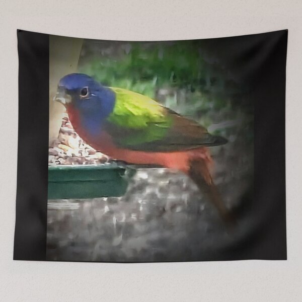 Item preview, Painted Bunting Bird designed and sold by Missy69.
