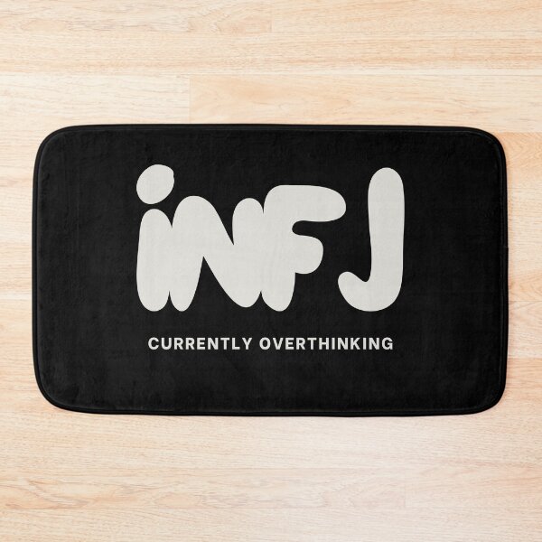 Item preview, INFJ Currently Overthinking MBTI Personality designed and sold by SayItWithYours.
