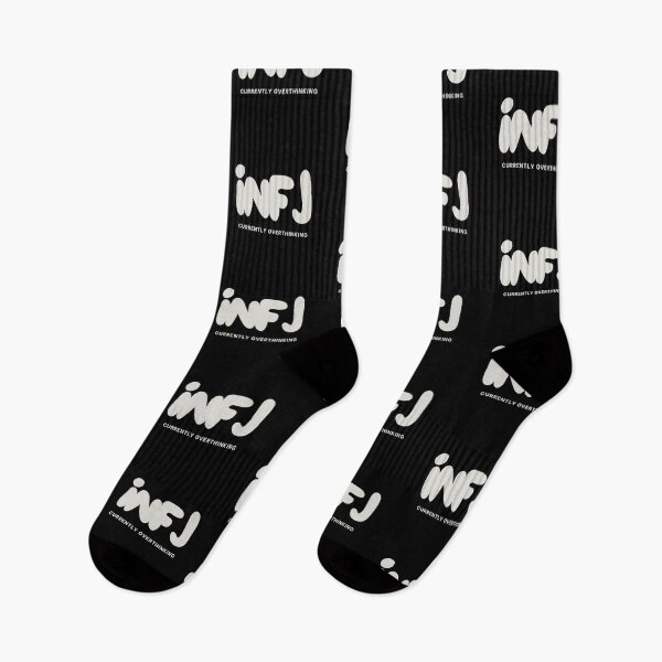Item preview, INFJ Currently Overthinking MBTI Personality designed and sold by SayItWithYours.