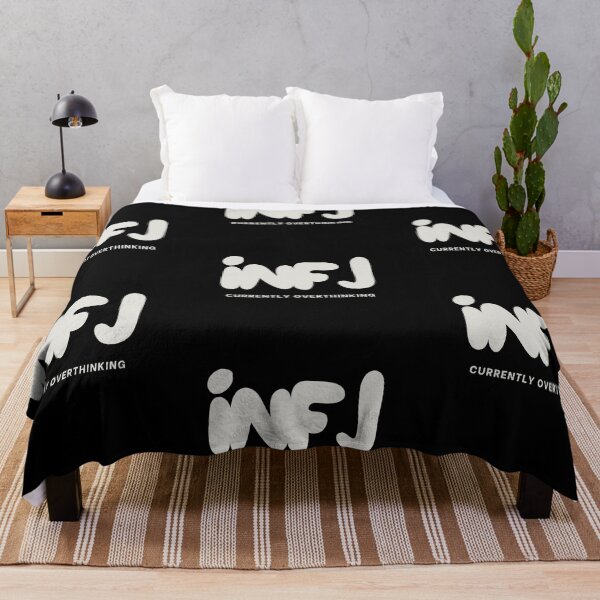 Item preview, INFJ Currently Overthinking MBTI Personality designed and sold by SayItWithYours.