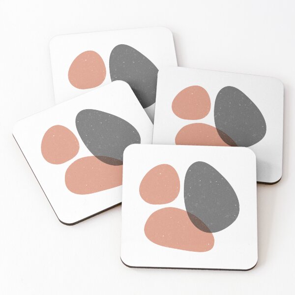Item preview, Béziama Colorida III - Snow, Coral, Slate designed and sold by Irene Estelle.