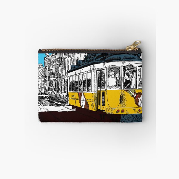 Item preview, Tram 28 Lisbon Portugal Travel Print designed and sold by Ginzalluna.