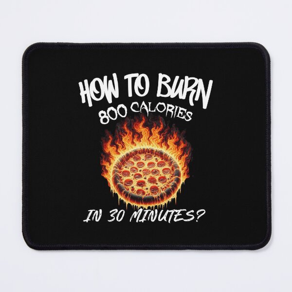Item preview, Cheesy Dad Joke Slice of Pizza How to Burn 800 Calories in 30 Minutes designed and sold by illustroVibe.