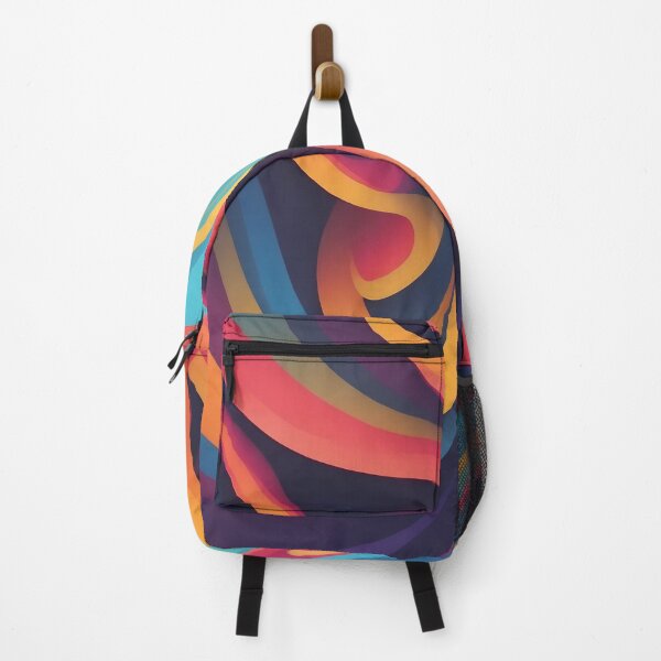Item preview, Conceptual Multicolor Swirl Loop: Dynamic Visual Pattern designed and sold by BrickXSq.