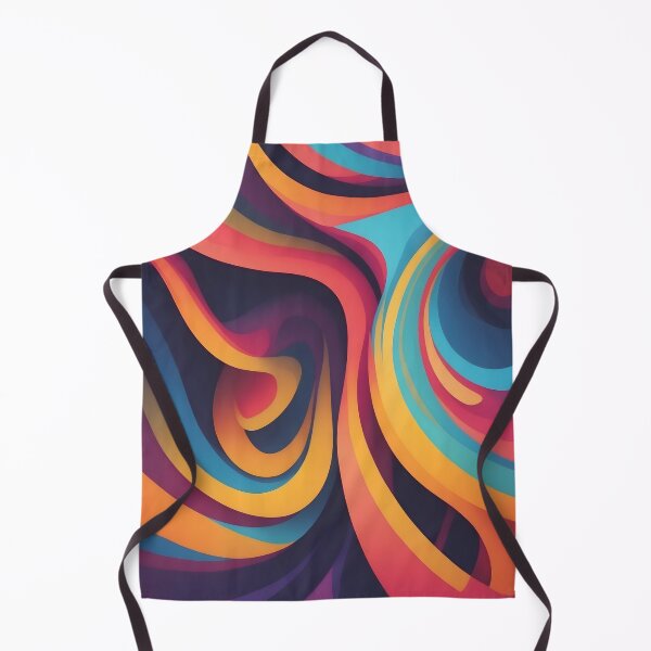 Item preview, Conceptual Multicolor Swirl Loop: Dynamic Visual Pattern designed and sold by BrickXSq.