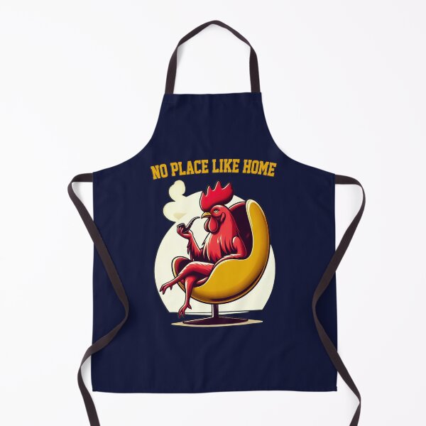 Item preview, No Place Like Home: Comfy Chicken in Egg Chair - Funny Design Image designed and sold by HeavyHits.