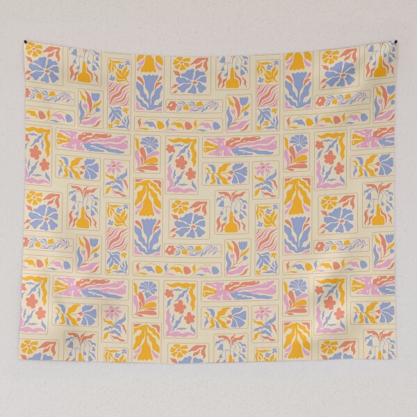 Item preview, Floral Patchwork Pattern designed and sold by TheRightNotes.