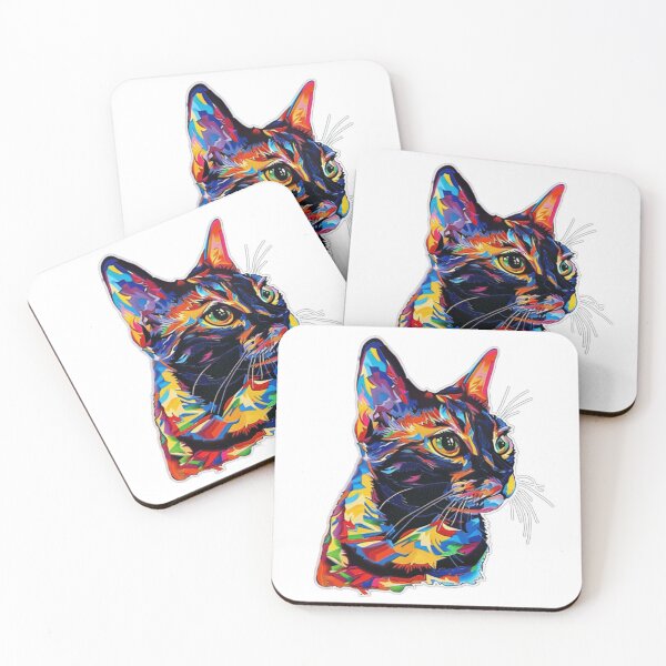 Item preview, Cat Glare designed and sold by BlueDoeArt.