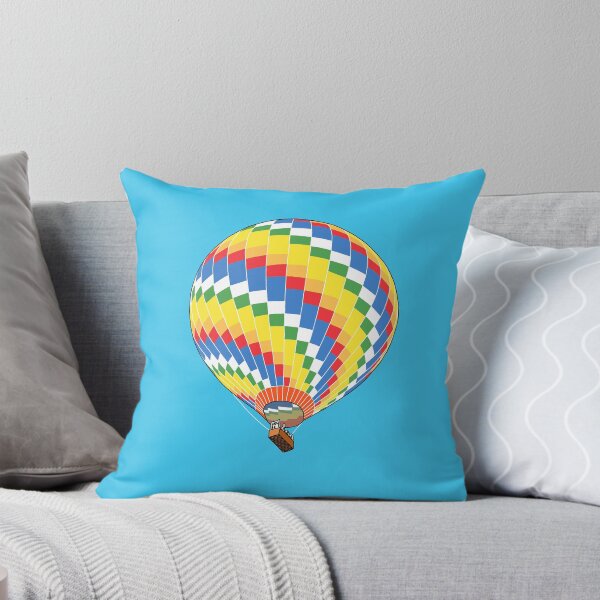 Item preview, Hot Air Balloon Vang Vieng Laos Travel Print designed and sold by Ginzalluna.