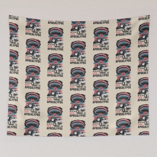 Item preview, We Deliver Rain, Shine, or Apocalypse! designed and sold by Peter Stawicki.