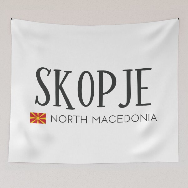 Item preview, Skopje - North Macedonia designed and sold by StudioRedKoala.