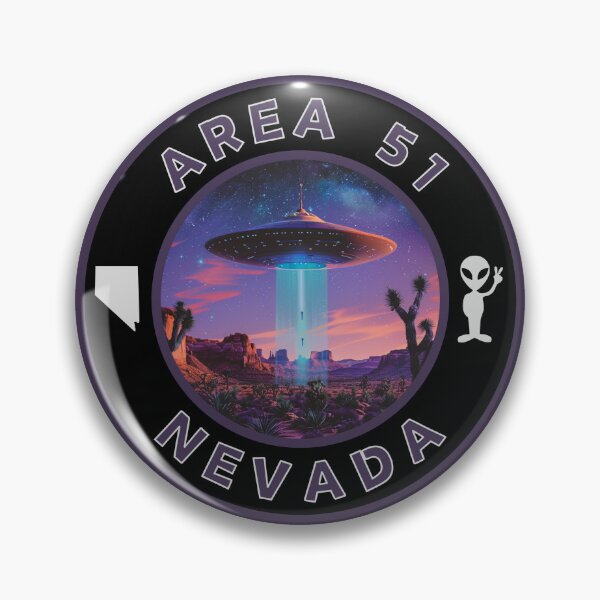 Item preview, Area 51 Nevada designed and sold by MojaveTradePost.