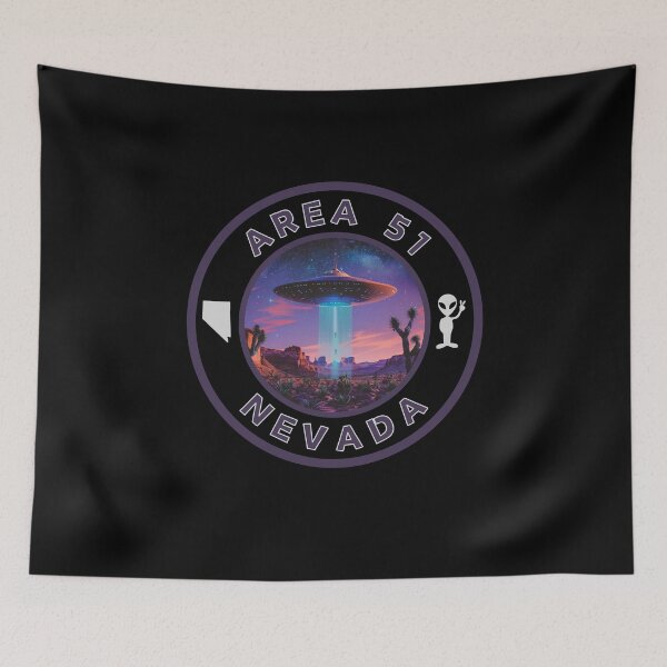 Item preview, Area 51 Nevada designed and sold by MojaveTradePost.