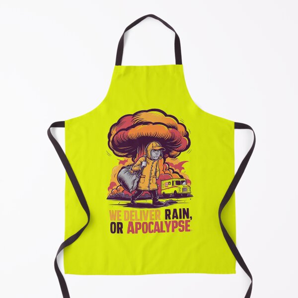 Item preview, We Deliver Rain, Shine, or Apocalypse! designed and sold by Peter Stawicki.