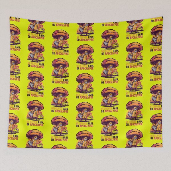 Item preview, We Deliver Rain, Shine, or Apocalypse! designed and sold by Peter Stawicki.