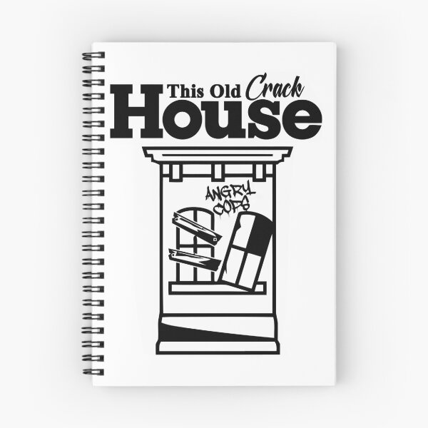 Item preview, Angry Cops Merch The Crack House designed and sold by ILLUCEND-ARTS.