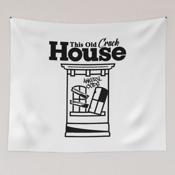 Item preview, Angry Cops Merch The Crack House designed and sold by ILLUCEND-ARTS.