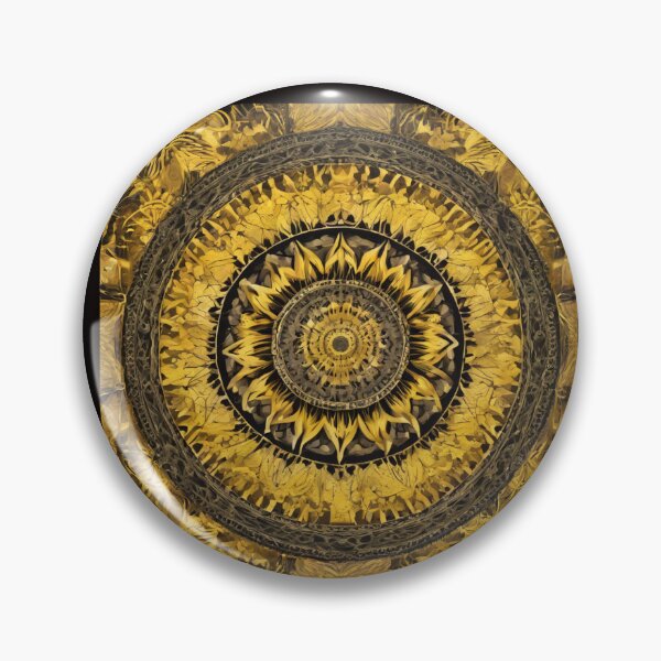Item preview, Golden Mandala designed and sold by TrendyGenZArt.