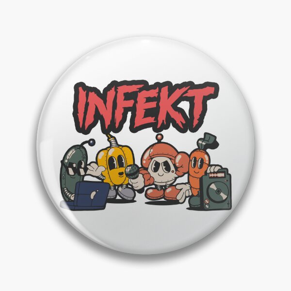 Item preview, Infekt Merch Infekt Veggie Friends Tour designed and sold by ILLUCEND-ARTS.