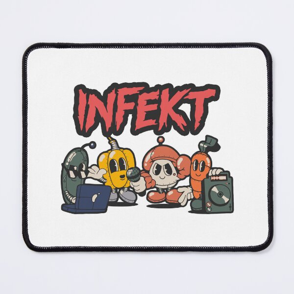 Item preview, Infekt Merch Infekt Veggie Friends Tour designed and sold by ILLUCEND-ARTS.