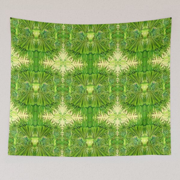 Item preview, 'Endearment' Staghorn Fern Psychdellic Painting designed and sold by Venus-in-Virgo.