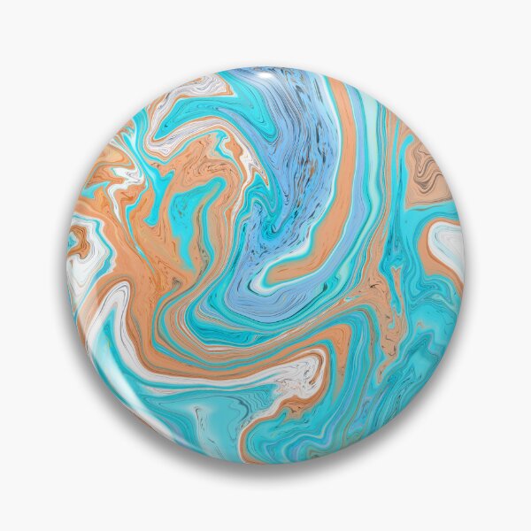 Item preview, Teal and Orange Abstract Design designed and sold by jwturcott.