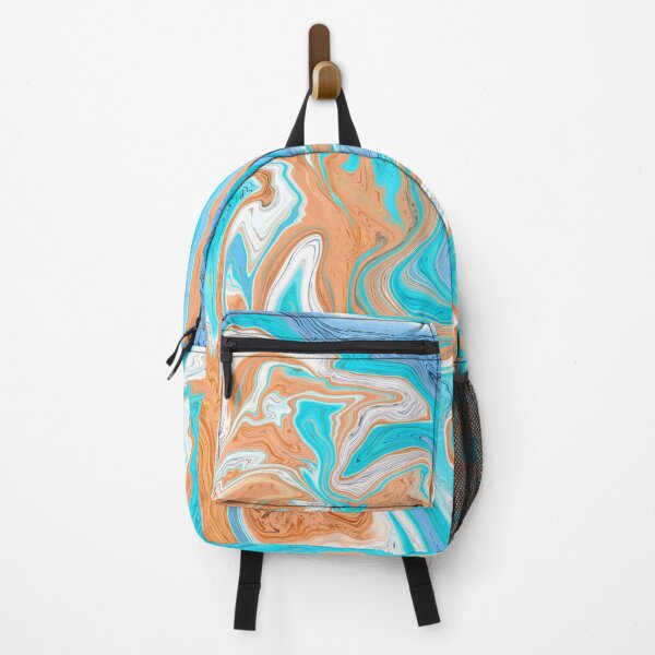 Item preview, Teal and Orange Abstract Design designed and sold by jwturcott.