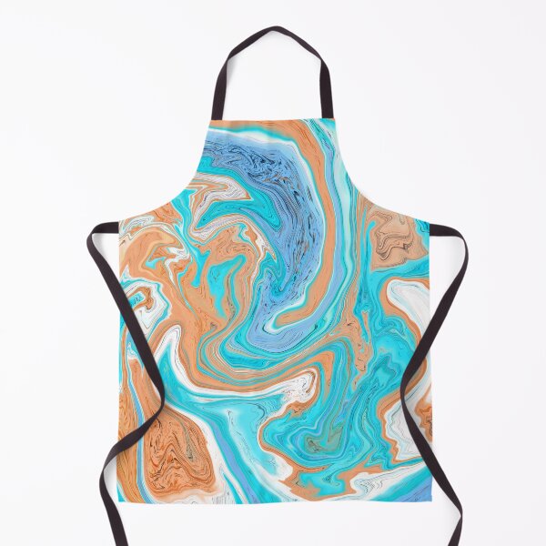 Item preview, Teal and Orange Abstract Design designed and sold by jwturcott.