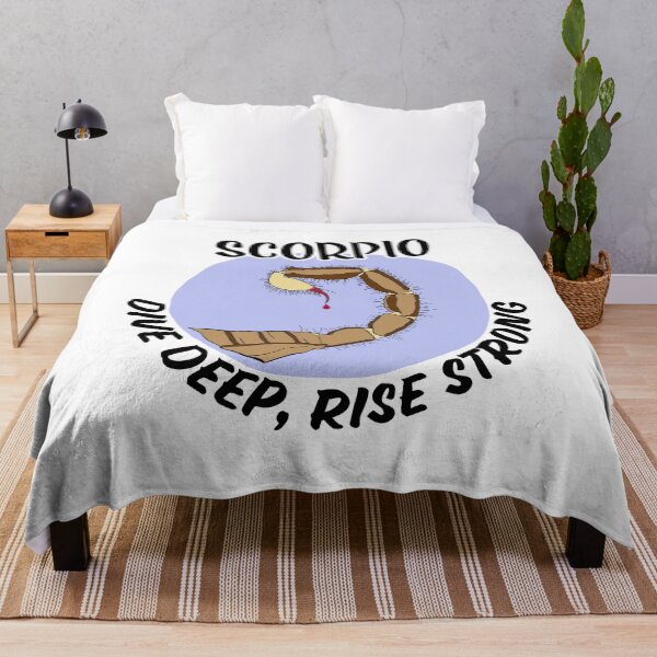 Item preview, Scorpio Zodiac " DIVE DEEP, RISE STRONG" Design. designed and sold by HEMRO.