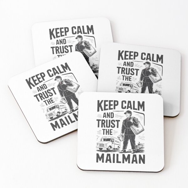 Item preview, Keep Calm and Trust The Mail Man designed and sold by Peter Stawicki.