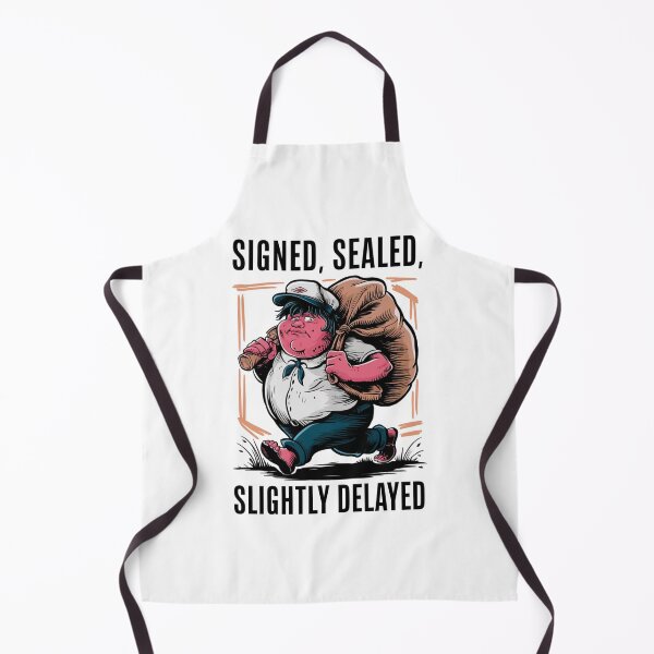 Item preview, Signed, Sealed, and Slightly Delayed Funny Mail Design designed and sold by Peter Stawicki.