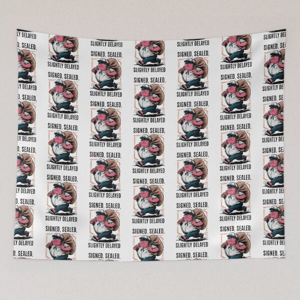 Item preview, Signed, Sealed, and Slightly Delayed Funny Mail Design designed and sold by Peter Stawicki.