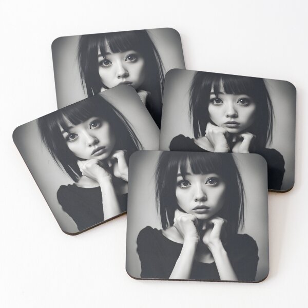 Item preview, Goth Japanese Girl, Model Photography, Digital Art designed and sold by Burn-Ego.