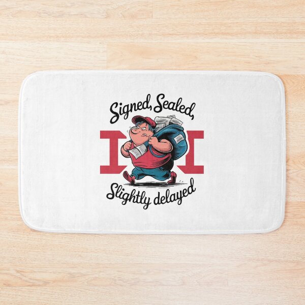 Item preview, Signed, Sealed, and Slightly Delayed Funny Mail Design designed and sold by Peter Stawicki.