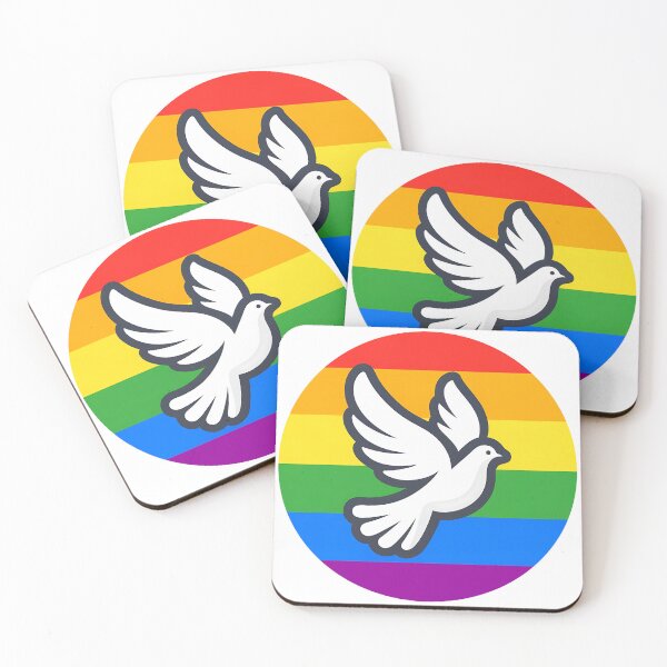 Item preview, Rainbow Dove designed and sold by OtterDesigns.