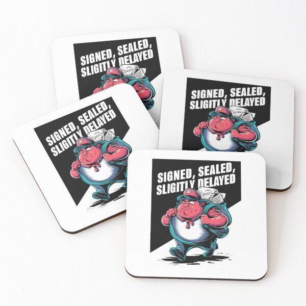 Item preview, Signed, Sealed, and Slightly Delayed Funny Mail Design designed and sold by Peter Stawicki.