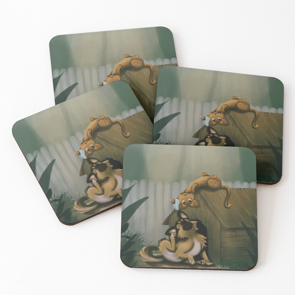 Item preview, Coasters (Set of 4) designed and sold by RonsenCreations.