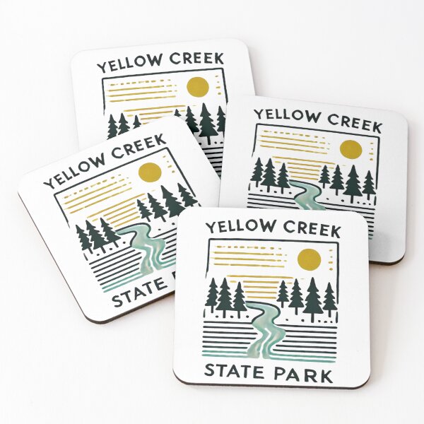 Item preview, Hiking in Yellow Creek State Park designed and sold by Blink Art Studio.