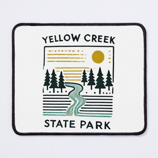 Item preview, Hiking in Yellow Creek State Park designed and sold by Blink Art Studio.