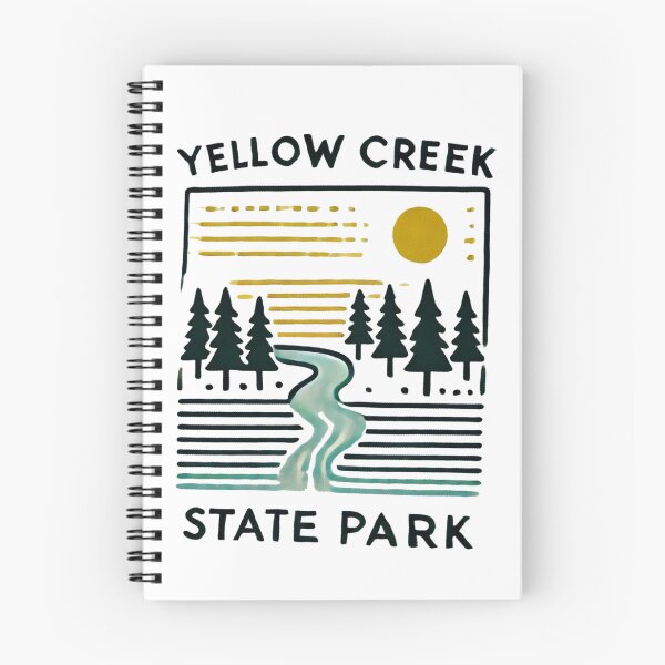 Item preview, Hiking in Yellow Creek State Park designed and sold by Blink Art Studio.